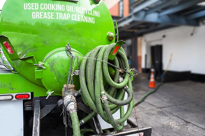 Grease Trap Cleaning of Rockaway employees